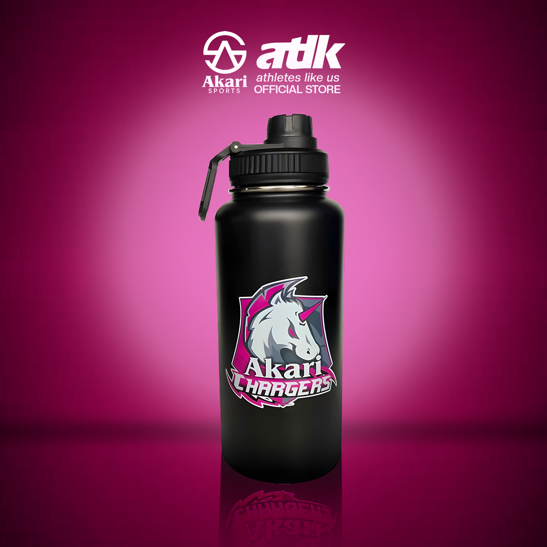 Akari Power Chargers Thermos Flask Black 32oz (APC-T1B)