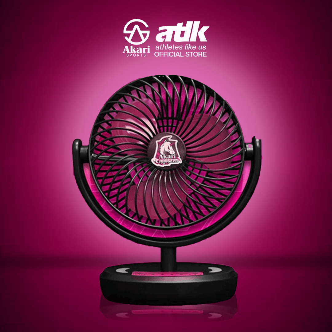 Atletika 6” Rechargeable LED Deskfan with Night Light Function (ARF-606A)