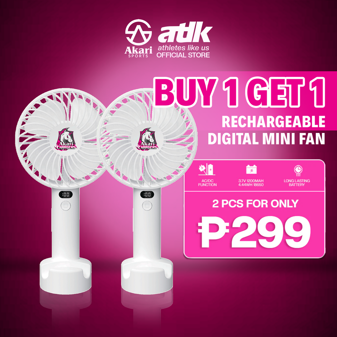 Atletika B1T1 : Rechargeable Digital Mini Fan (ARF-N95A)