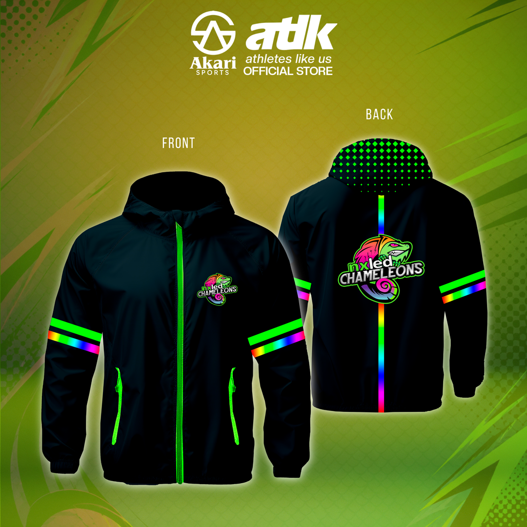 ATLETIKA | Nxled Chameleons Waterproof + Windproof Jacket