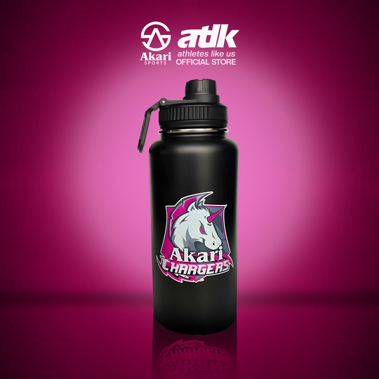 Akari Chargers Thermos Flask - Black 32oz / 950ml (APC-T1B)