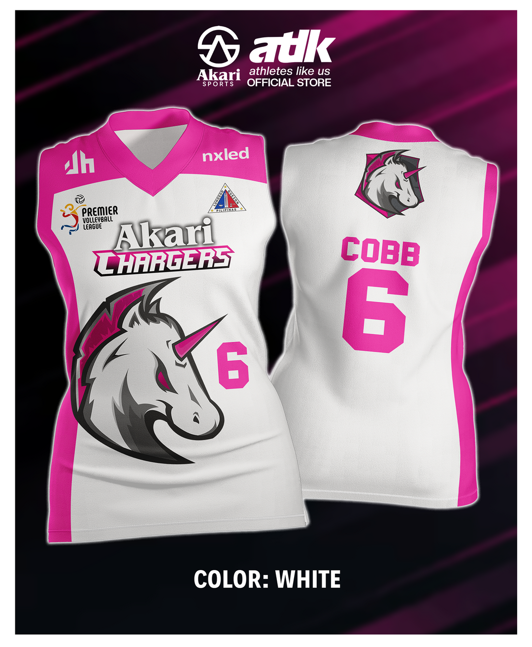 AKARI CHARGERS #6 COBB JERSEY