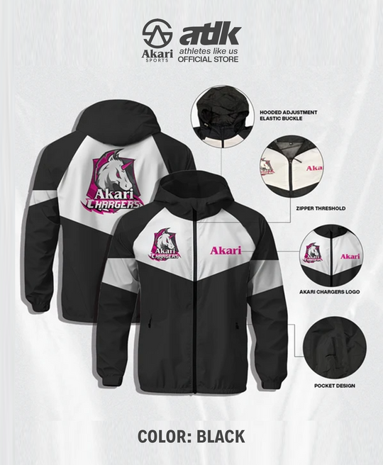 Akari Chargers Wind proof Waterproof Jacket (NEW ARRIVAL)