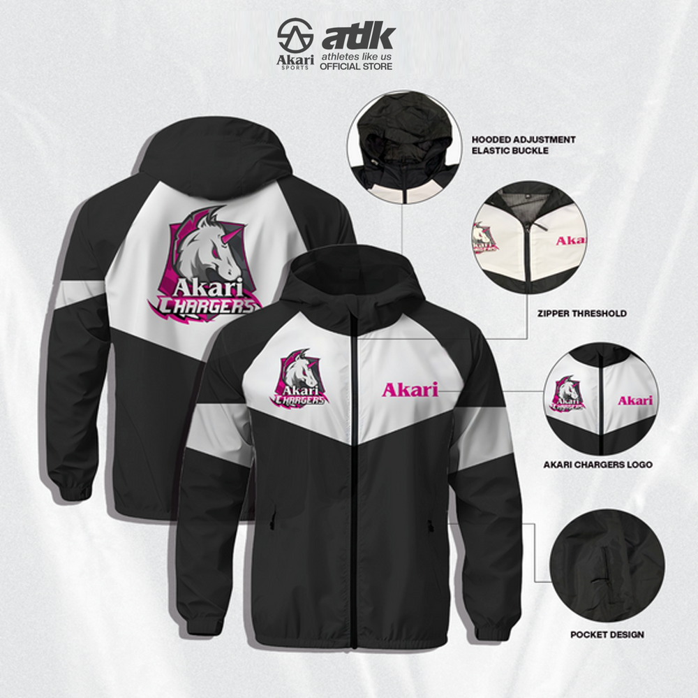 Akari Chargers Waterproof + Windproof Jacket (NEW ARRIVAL)
