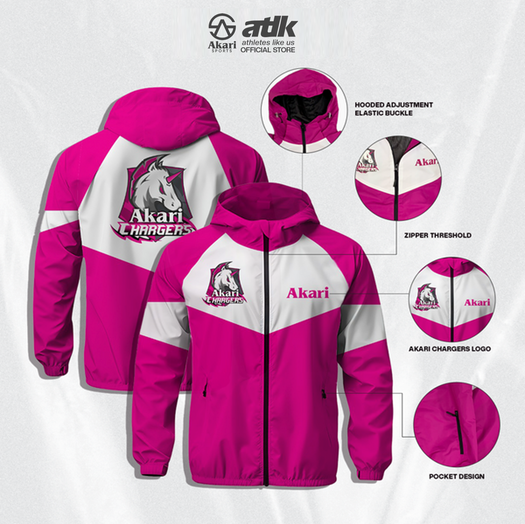 Akari Chargers Waterproof + Windproof Jacket (NEW ARRIVAL)