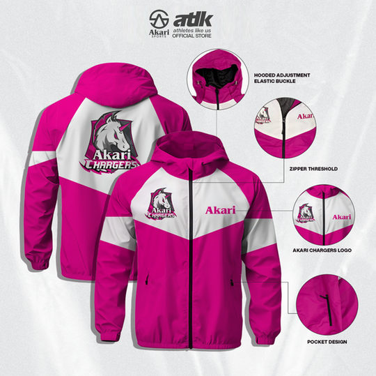 Akari Chargers Waterproof + Windproof Jacket (NEW ARRIVAL)
