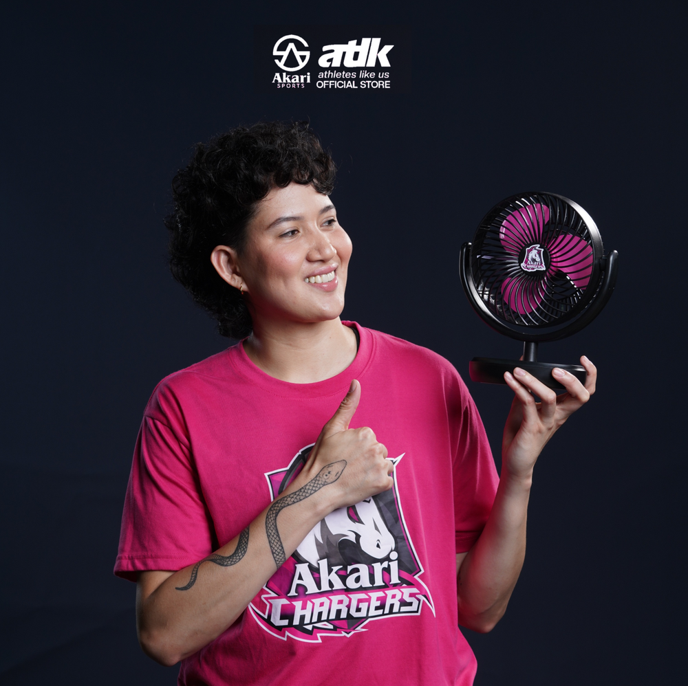 Akari 6” Rechargeable LED Deskfan with Night Light Function (ARF-606A)