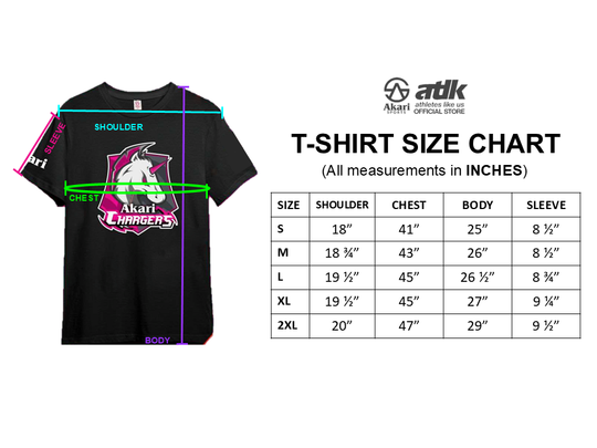 Akari Chargers T-Shirt